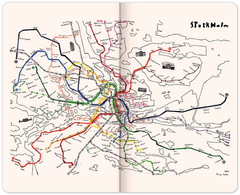 Maappi notebook, lined, 13 × 21 cm