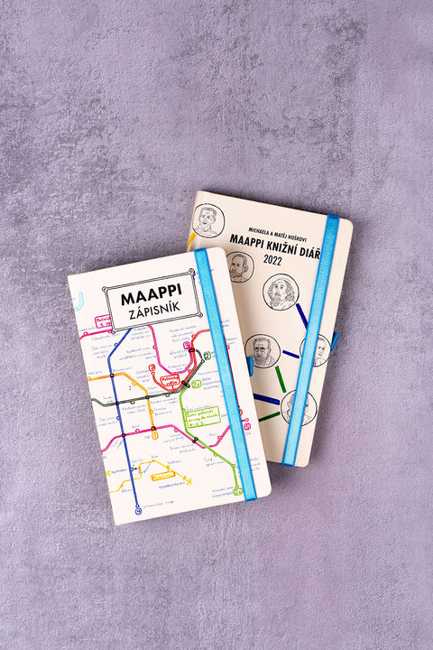 Maappi notebook, lined, 13 × 21 cm