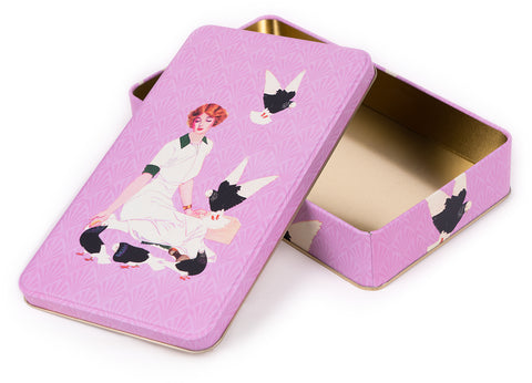 Tin box Herbarium - Kateřina Winterová collection