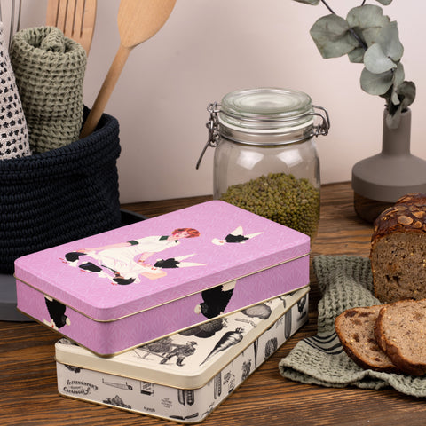 Tin box Herbarium - Kateřina Winterová collection