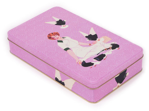 Tin box Herbarium - Kateřina Winterová collection