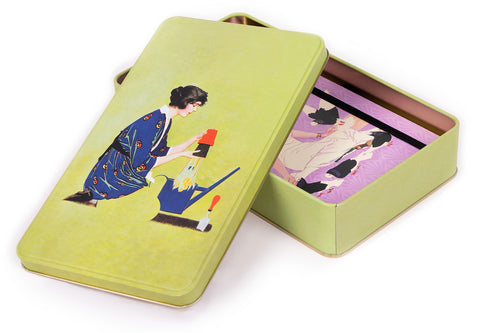 Tin box Herbarium - Kateřina Winterová collection