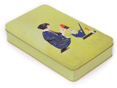 Tin box Herbarium - Kateřina Winterová collection