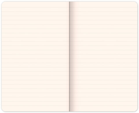 Notebook Eucalyptus, lined, 13 × 21 cm