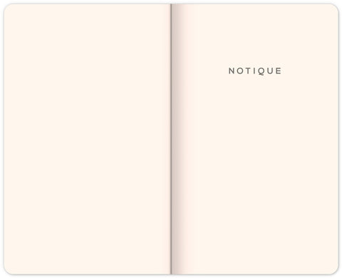 Notebook Pink Painting, lined, 13 × 21 cm