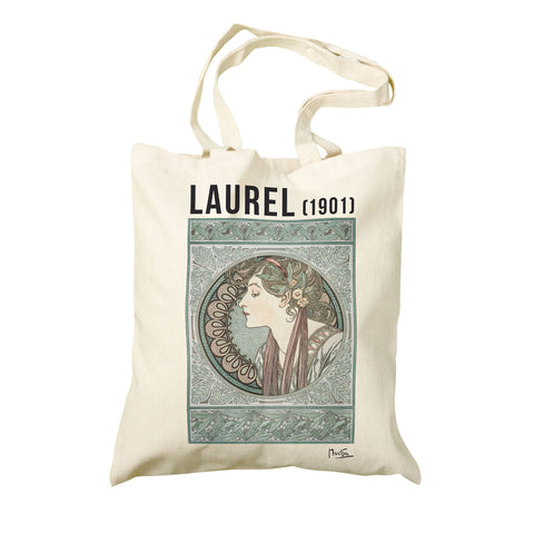 Cotton bag Alphonse Mucha - Laurelh