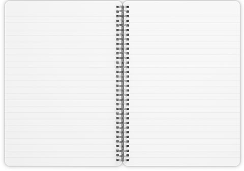 Spiral notebook Alphonse Mucha Laurel, lined