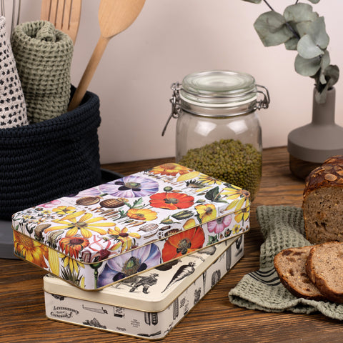 Tin box Meadow flowers - Kateřina Winterová collection