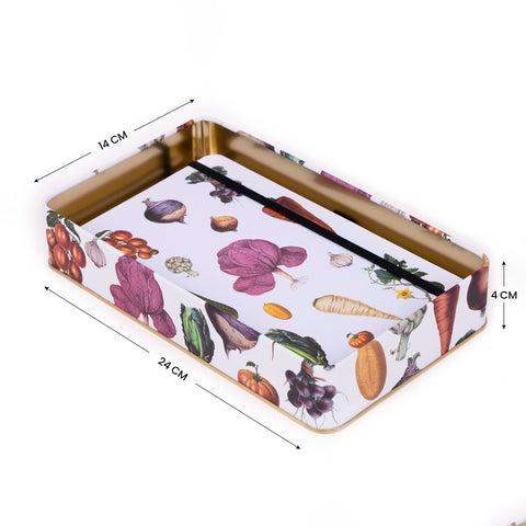 Tin box Vegetables II - Kateřina Winterová collection