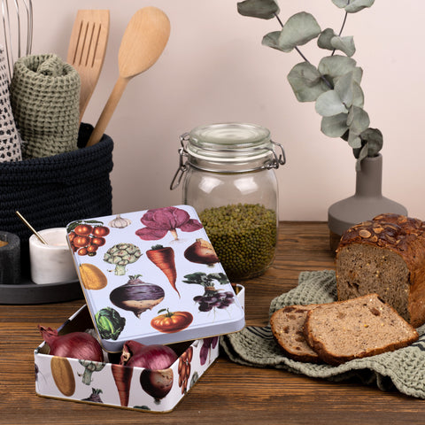 Tin box Vegetables II - Kateřina Winterová collection