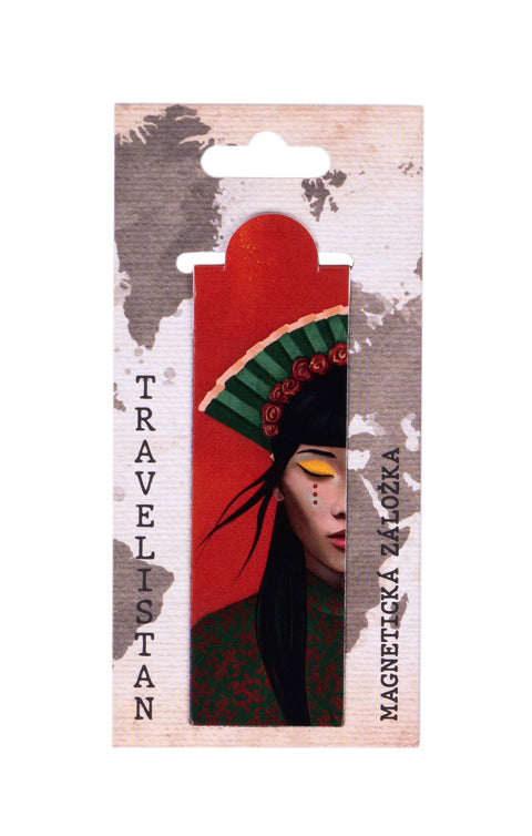 Magnetic bookmark ASIA