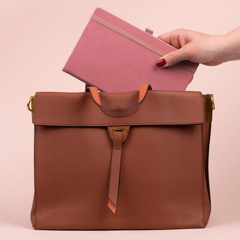 Notebook Pink, dotted, 13 × 21 cm