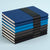 Notebook Dark blue, dotted, 13 × 21 cm
