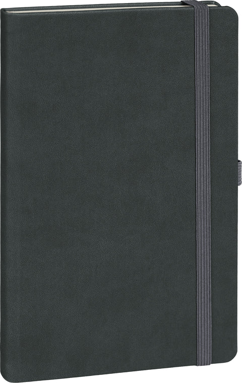Notebook Grey, dotted, 13 × 21 cm