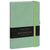 Notebook Green, lined, 13 × 21 cm
