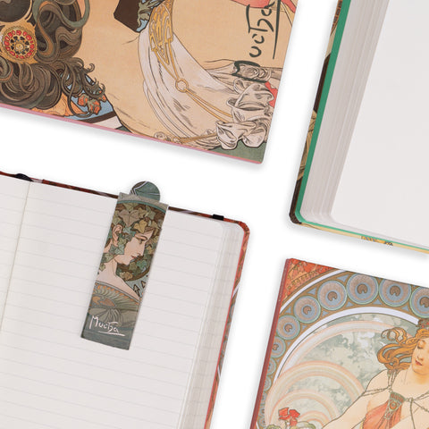 Magnetic bookmark Alfons Mucha – Laurel