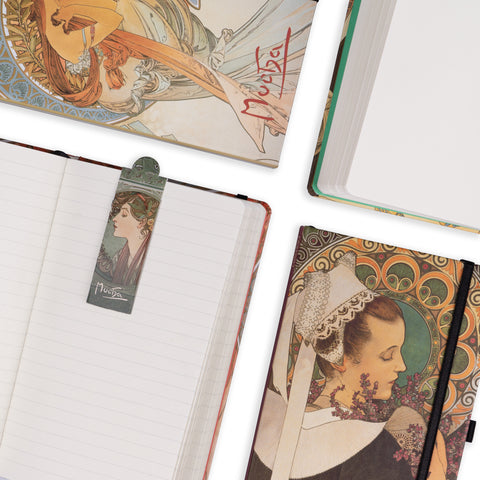 Magnetic bookmark Alfons Mucha – Ivy