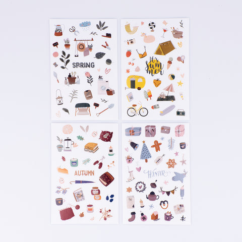 Stickers NOTIQUE – 8 sheets, 10 x 15 cm