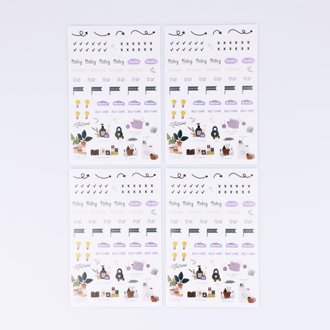 Stickers NOTIQUE – 8 sheets, 10 x 15 cm
