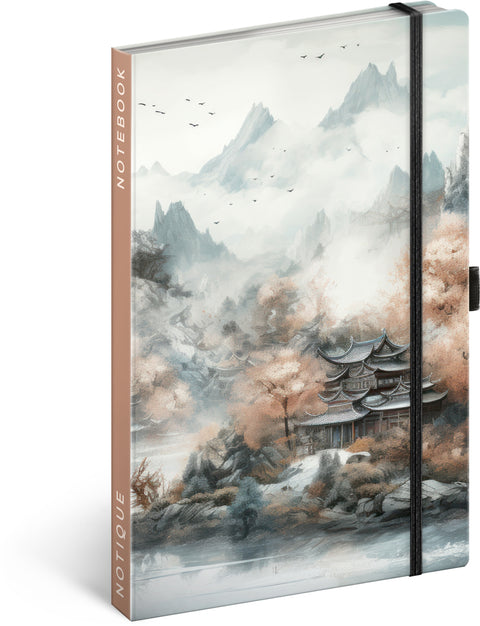 Notebook Japan, lined, 13 × 21 cm