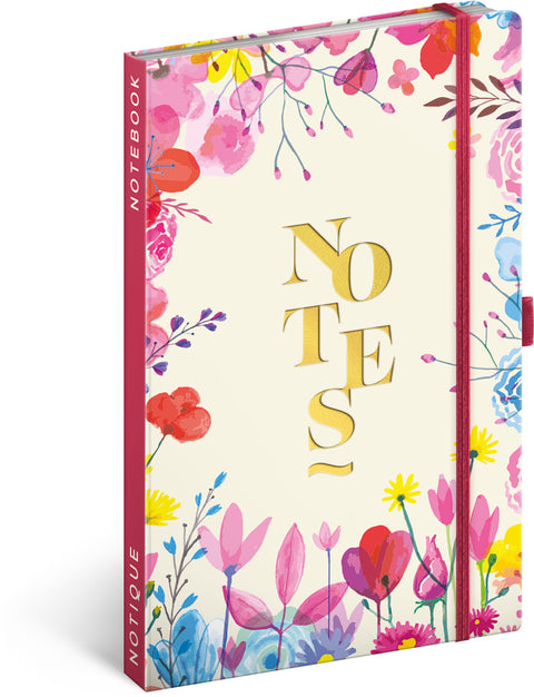 Notebook Spring, lined, 13 × 21 cm