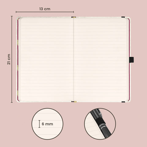 Notebook Harry Potter, lined, 13 × 21 cm