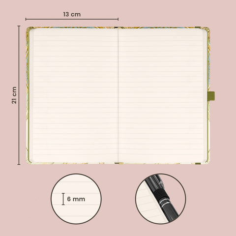 Notebook Alphonse Mucha – Poetry, lined, 13 × 21 cm