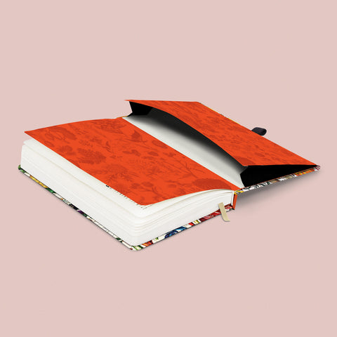 Notebook Herbal by Kateřina Winterová, dotted, 13 × 21 cm