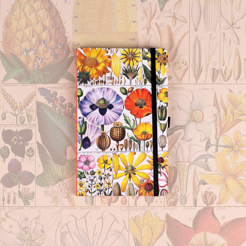 Notebook Herbal by Kateřina Winterová, dotted, 13 × 21 cm