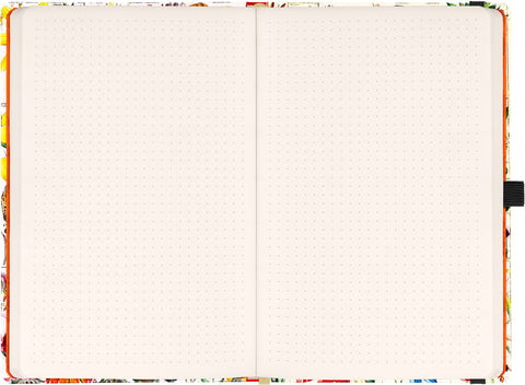 Notebook Herbal by Kateřina Winterová, dotted, 13 × 21 cm