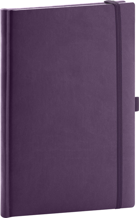 Notebook Aprint Neo purple, lined, 15 × 21 cm