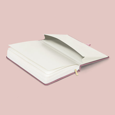 Notebook Aprint Neo pink, lined, 15 × 21 cm