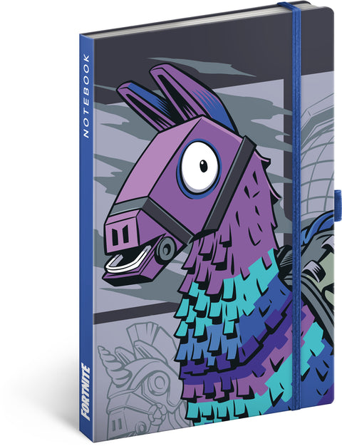 Notebook Fortnite – Llama, lined, 13 x 21 cm
