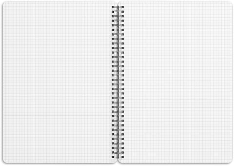 Spiral Notebook Animalium – Primates, quad-ruled, A5