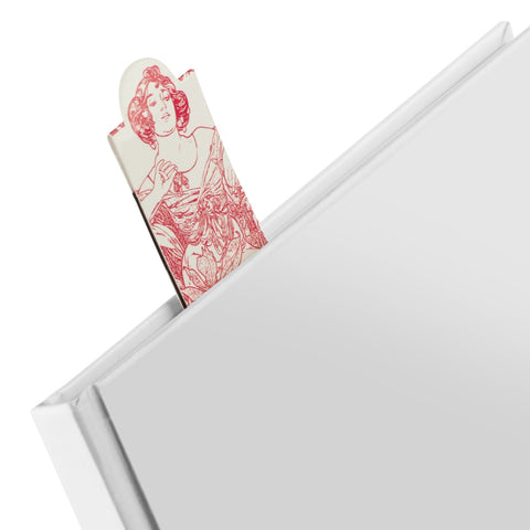 Magnetic bookmark Alfons Mucha – Ruby, Fresh Collection