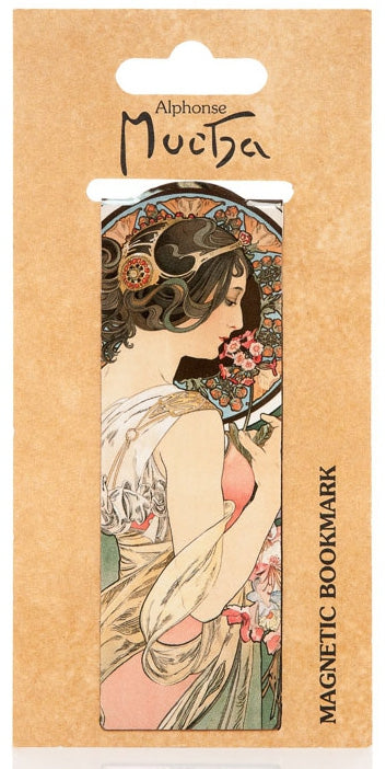 Magnetic bookmark Alfons Mucha – Primrosa