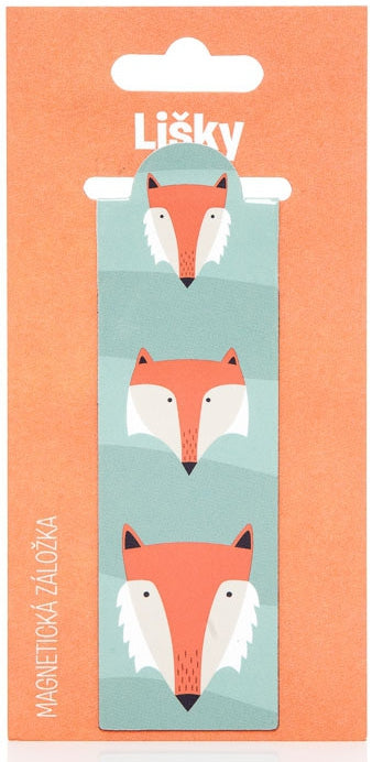 Magnetic bookmark – Foxies