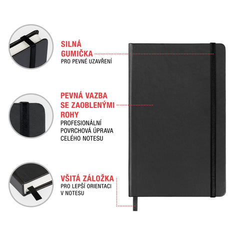 Notebook Superman – Bang, lined, 13 × 21 cm