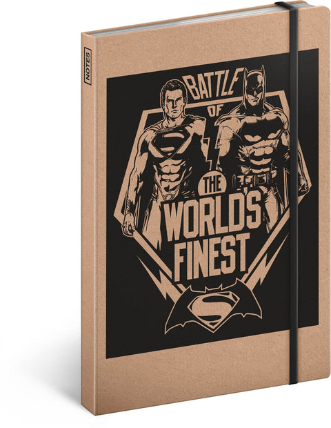 Notebook Batman v Superman – Battle, lined, 13 × 21 cm