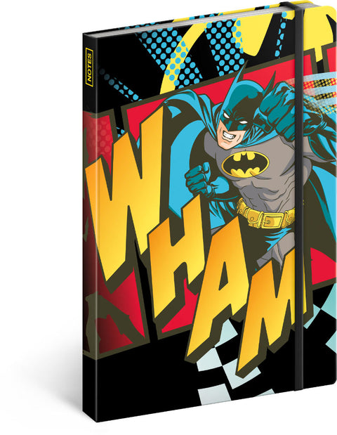 Notebook Batman – Wham, lined, 13 x 21 cm