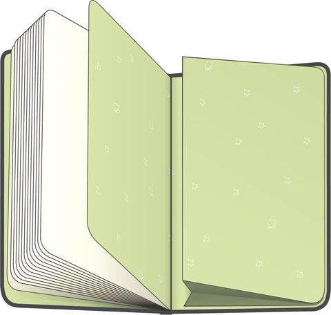 Notebook Le Petit Prince – Planet, plain, 13 × 21 cm