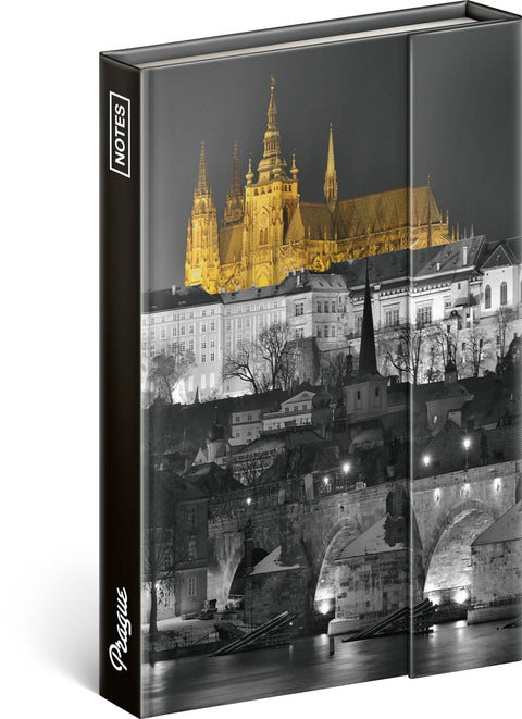 Notebook Prague – Jakub Kasl, lined, 11 × 16 cm