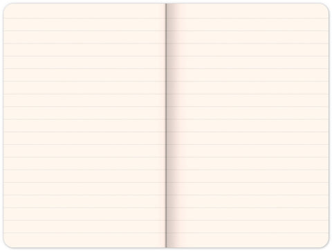 Notebook Pin–up Girls,  lined, 11 × 16 cm