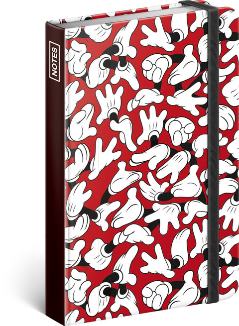Notebook Mickey, lined, 11 × 16 cm
