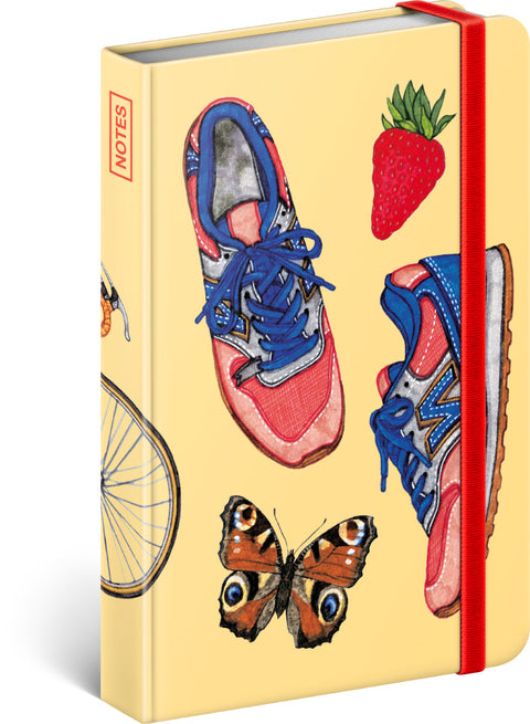 Notebook Kateřina Kynclová, lined, 11 × 16 cm