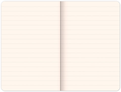 Notebook Think of me, lined, 11 × 16 cm