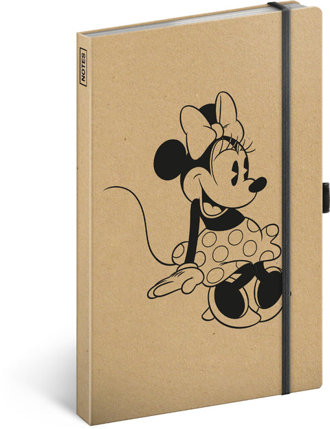 Notebook Minnie Craft, lined, 13 × 21 cm