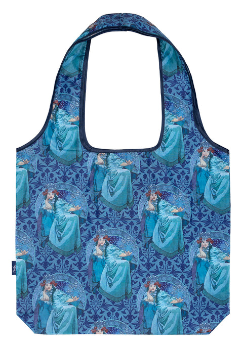 Foldable shopping bag Mucha Hyacinta