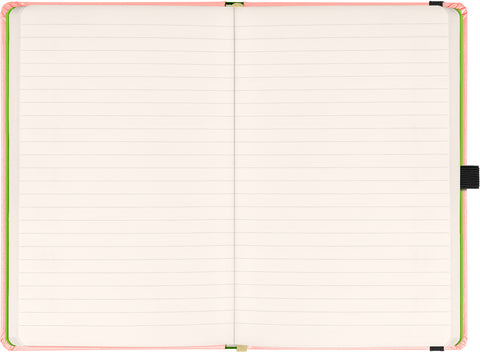 Notebook Avocado, lined, 13 × 21 cm