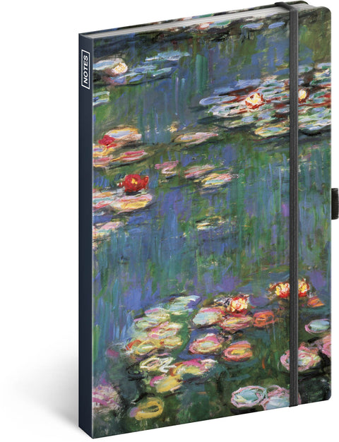 Notebook Claude Monet, lined, 13 × 21 cm